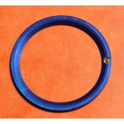 Mint Rolex 90's Dark Blue color Submariner Tutone 16803, 16613, 16808, 16618, Gold Watch Bezel Insert Part