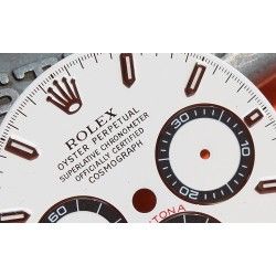 ♛ Rolex Vintage Cadran Blanc montres Daytona Cosmograph Zenith 16520 cal 4030 El Primero ♛
