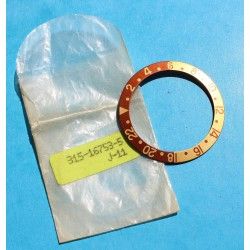 Old Rolex faded Original GMT Master Bronze Bezel Watch Insert 1675, 16753, 1675/3, 1675/8, 16758