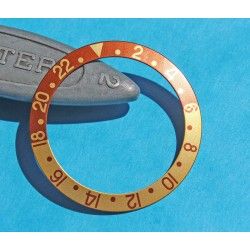 Old Rolex faded Original GMT Master Bronze Bezel Watch Insert 1675, 16753, 1675/3, 1675/8, 16758