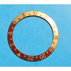 Old Rolex faded Original GMT Master Bronze Bezel Watch Insert 1675, 16753, 1675/3, 1675/8, 16758