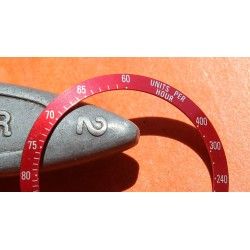 TUDOR Garnet Metal Color Chronograph Date 79260, 79280 Tiger watch bezel insert tachymeter part