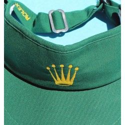 ★★ Rare Rolex Genuine Visor Green Hat Cap sports goodies collectibles accessories watches ★★