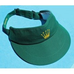 ★★ Rare Rolex Genuine Visor Green Hat Cap sports goodies collectibles accessories watches ★★