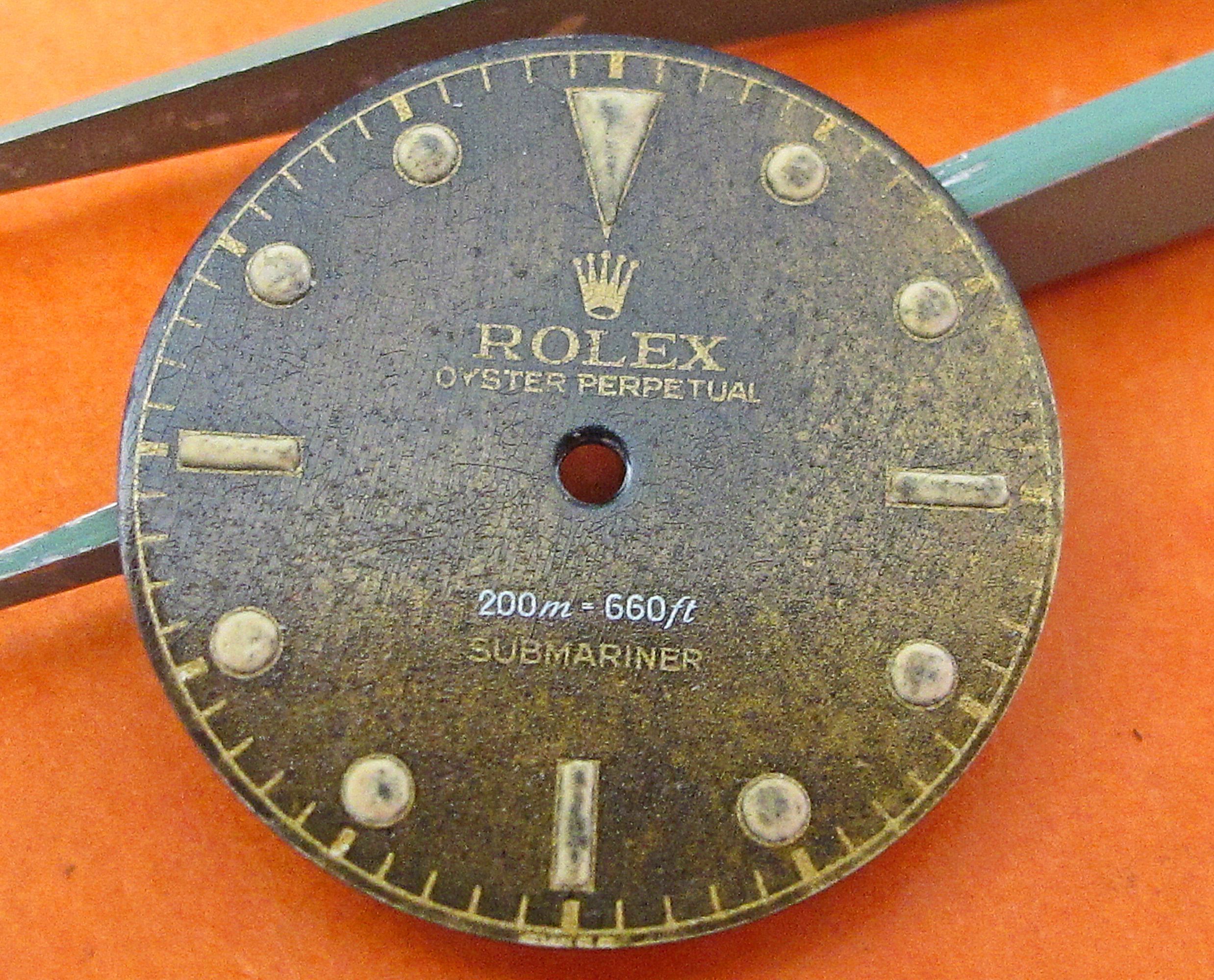 rolex 5512 gilt dial
