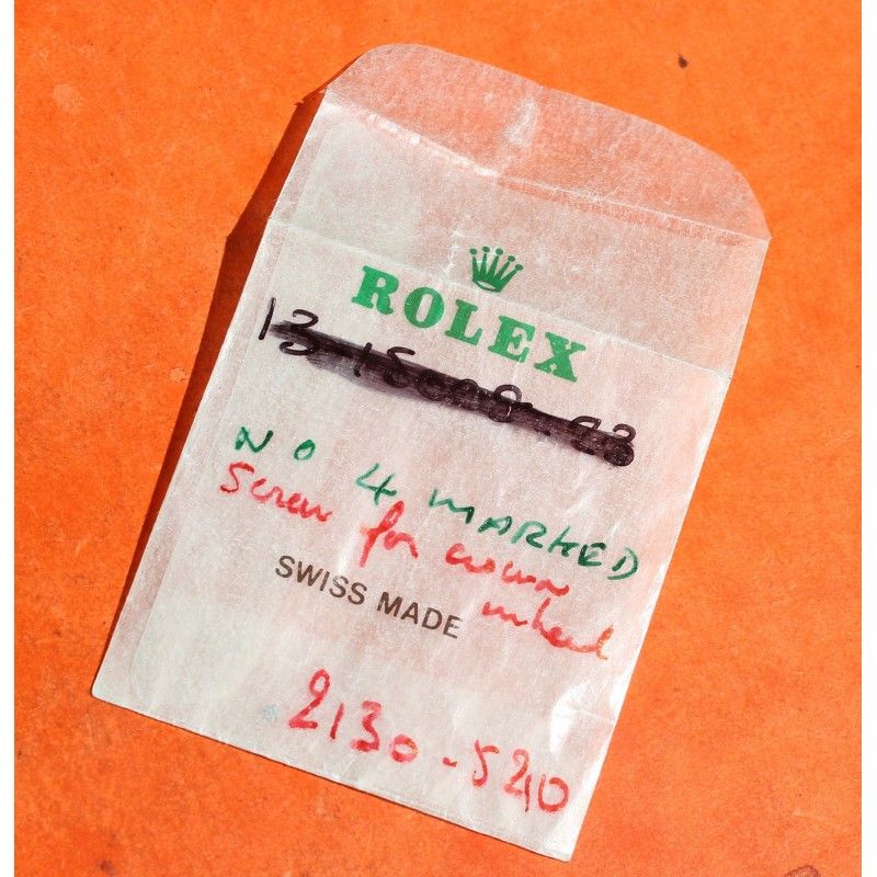 ROLEX watch part Screws for intermediate crown wheel Ref 2130-5213 Pre-owned fits on automatic calibers 2130, 2135
