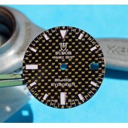 TUDOR ROLEX Original bracelet caoutchouc noir 20mm montres de plongées Hydronaut 89190, 89193, 89190P