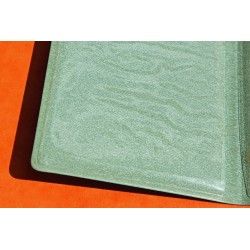 Vintage Rolex Genuine Green Leather Business Card Wallet Passport