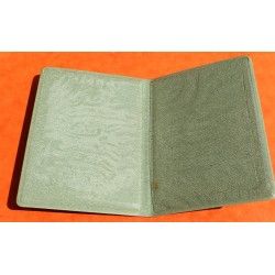 Vintage Rolex Genuine Green Leather Business Card Wallet Passport