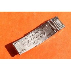 ♛♛ GREAT 50's VINTAGE ROLEX "BIG LOGO" FOLDED BUCKLE CLASP fits 7205 RIVETS Bracelets 19mm & Jubilee bands ♛♛