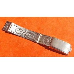 ♛♛ GREAT 50's VINTAGE ROLEX "BIG LOGO" FOLDED BUCKLE CLASP fits 7205 RIVETS Bracelets 19mm & Jubilee bands ♛♛