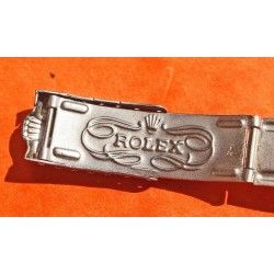 ♛♛ GREAT 50's VINTAGE ROLEX "BIG LOGO" FOLDED BUCKLE CLASP fits 7205 RIVETS Bracelets 19mm & Jubilee bands ♛♛