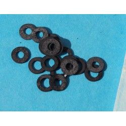 GENUINES NOS ROLEX BLACK GASKETS Ref V29-06030 X 10 PIECES 0.08