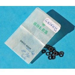 GENUINES NOS ROLEX BLACK GASKETS Ref V29-06030 X 10 PIECES 0.08