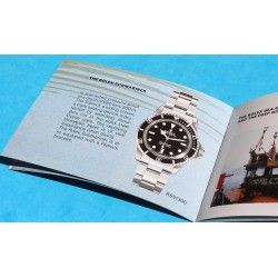 Rolex Submariner, Sea Dweller booklet manual english 1987 Submariner watches 5513 , 16800, 16803, 16808, Sea Dweller 16660 