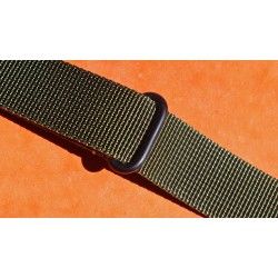 JAMES BOND BLACK Nylon NATO WATCH BAND Strap Military G-10 BREITLING, IWC, ZENITH, PATEK, TAG HEUER, OMEGA