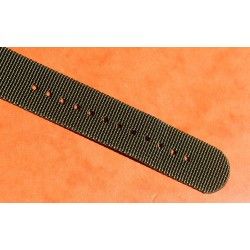 JAMES BOND BLACK Nylon NATO WATCH BAND Strap Military G-10 BREITLING, IWC, ZENITH, PATEK, TAG HEUER, OMEGA