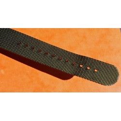 JAMES BOND BLACK Nylon NATO WATCH BAND Strap Military G-10 BREITLING, IWC, ZENITH, PATEK, TAG HEUER, OMEGA