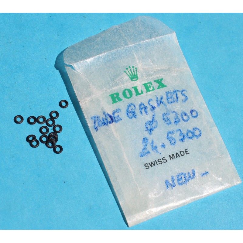 GENUINES NOS ROLEX BLACK Crown Gaskets watches  Ref 24-600