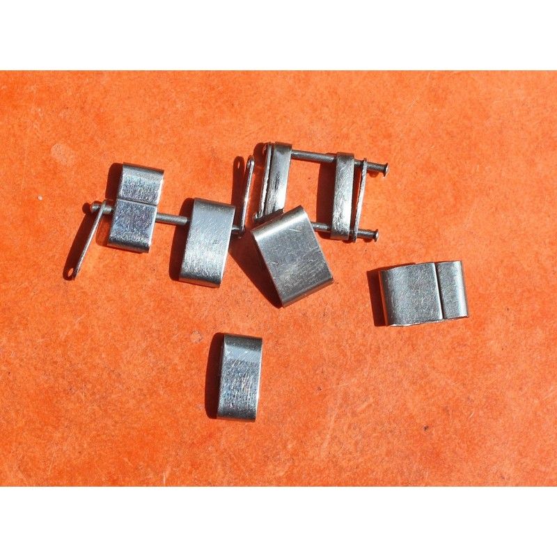 MAILLONS RIVETS ACIER A RESTAURER MONTRES ROLEX BRACELET 7206, 20mm SUBMARINER 6538, 6536, 5508, 5512, 5513, 1680