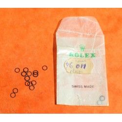 GENUINES NOS ROLEX BLACK Flat Crown Gaskets watches ref 600/0