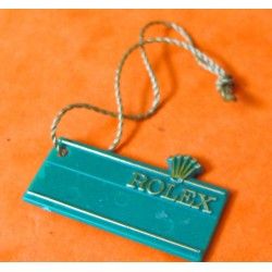 Vintage 1970-80 's Collectible Green Rolex Swimpruf Tag 