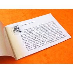 LIVRET BOOKLET ROLEX CELLINI 6623 6621 6622 DE 1989