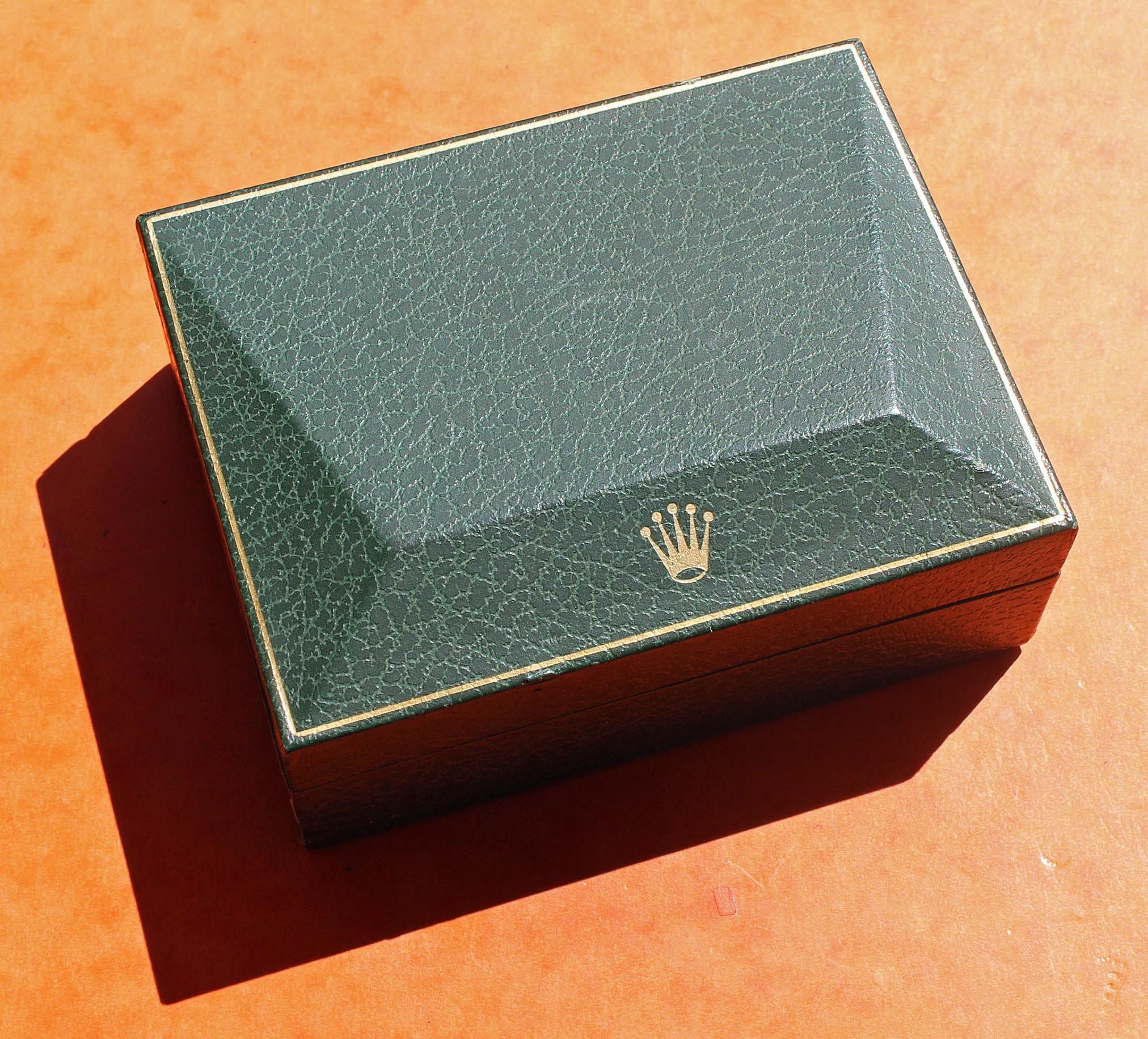 Nice 60's Rolex Pyramid Box Submariner & GMT 5513, 1680, 1675, 1665, 5512 boxset watches 10.00.1