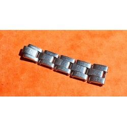 Partial 1968 band spares parts 7204 Original Ladies Rolex 13mm SS Rivets links Bracelet 60's 