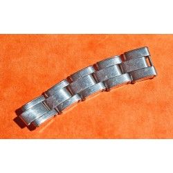 PARTIE VINTAGE 1968 BRACELET DAME 7204 MAILLONS RIVETS LADY OYSTER ACIER 13mm 