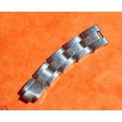 PARTIE VINTAGE 1968 BRACELET DAME 7204 MAILLONS RIVETS LADY OYSTER ACIER 13mm 