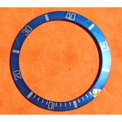 Rolex 90's Faded Blue color Submariner Tutone 16803, 16613, 16808, 16618, Gold Watch Bezel Insert Part