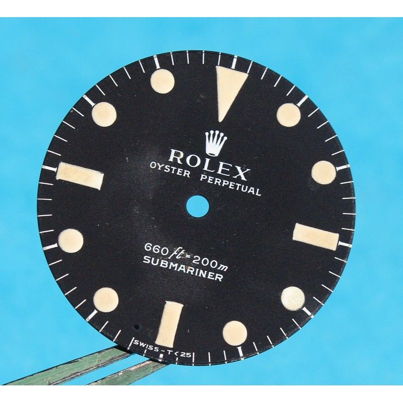 Rolex Authentique Cadran tritium montre vintage 5513 Submariner Feets first Cal 1520, 1530