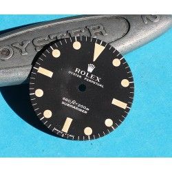 Rolex Genuine 5513 Submariner mat vintage Tritium Watch Dial 2 LINE Feet first Cal 1520, 1530