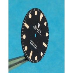 Rolex Genuine 5513 Submariner mat vintage Tritium Watch Dial 2 LINE Feet first Cal 1520, 1530