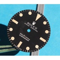 Rolex Genuine 5513 Submariner mat vintage Tritium Watch Dial 2 LINE Feet first Cal 1520, 1530