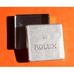 Rolex Vintage 50's Aluminum Watch Parts Tin Box tools Display Container hands, dials, insert, bezel, watchmaker horology spares