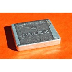 Rolex Vintage 50's Aluminum Watch Parts Tin Box tools Display Container hands, dials, insert, bezel, watchmaker horology spares