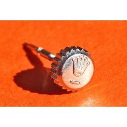 ROLEX COURONNE 6mm TWINLOCK 18K OR GMT MASTER 16753, 1603, 1503, DATEJUST, PERPETUAL DATE, OYSTER PERPETUAL 