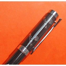 ☆ROLEX 80's COLLECTOR BALLPOINT MANUFACTURE ROLEX BIENNE PEN Engraved Elegant Writing Instrument ★