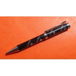 ☆ROLEX 80's COLLECTOR BALLPOINT MANUFACTURE ROLEX BIENNE PEN Engraved Elegant Writing Instrument ★