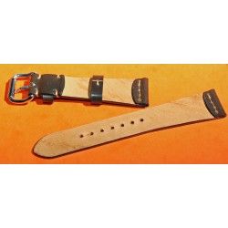 ★☆☆ Genuine Cow boy strap Horween Shell Cordovan Leather Watch Band Bracelet Dark Brown 20mm ★☆☆ 