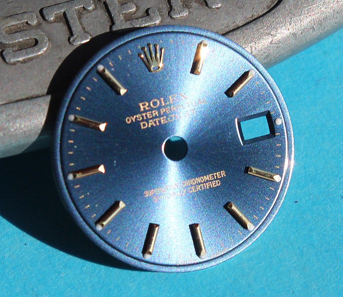 rolex colored dials