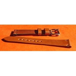 ★☆Handcrafted Genuine Cow boy watches strap Horween Shell Cordovan Leather Watch Band Bracelet Dark Brown 20mm★☆ 