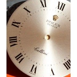 ROLEX CELLINI GOLD DIAL BLOND SHADES ref 5115, 5115.8 ARABICS NUMBERS, cal 1601 Manual winding