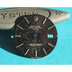 Rolex Rain Grey color Oyster Perpetual Date vintages mens wristwatch Dial Ø27mm