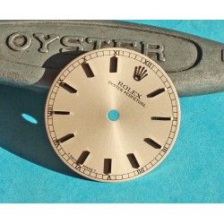 ROLEX BEIGE COLOR DIAL LADIES OYSTER PERPETUAL DATE WATCH 69173, 69163, 69178, 79173 DIAL Ø20mm