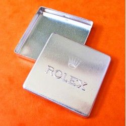 VINTAGE ROLEX TINS PARTS TOOLS DIAL HANDS SCREW...