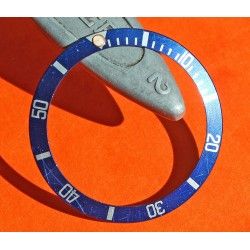 Rolex 90's Faded Blue color Submariner Tutone 16803, 16613, 16808, 16618, Gold Watch Bezel Insert Part