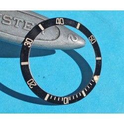 ROLEX INSERT LUNETTE BLEU MONTRES SUBMARINER DATE 16613, 16618, 16803, 16808 PERLE TRITIUM